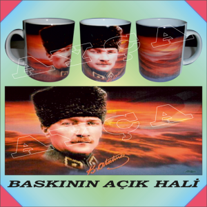 ATATÜRK BASKILI KUPA BARDAK