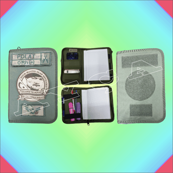 HAKİ AJANDA DEFTER KABI KAMUFLAJ ORGANİZER KALEMLİK