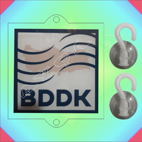 B.D.D.K VANTUZLU ARAÇ STİKIRI