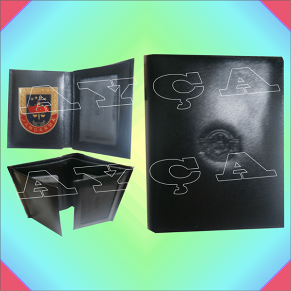 JANDARMA PLASTİK KABARTMALI CÜZDAN ROZETİ DERİ CÜZDANLI