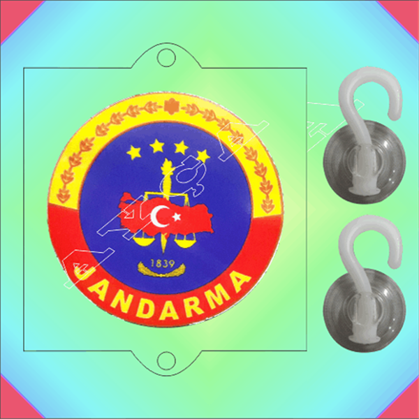 JANDARMA VANTUZLU ARAÇ STİKIRI 