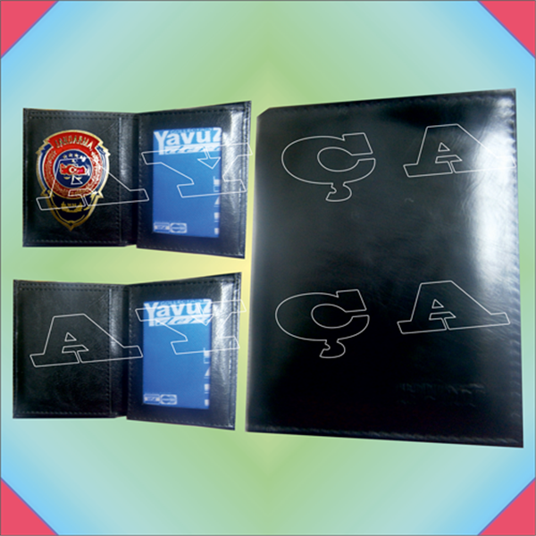 YENİ JANDARMA CÜZDAN ROZETİ SUNİ DERİ CÜZDANLI