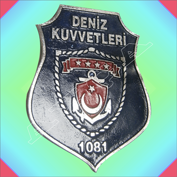 DENİZ KUVVETLERİ DÖKÜM CÜZDAN ROZETİ CÜZDANSIZ