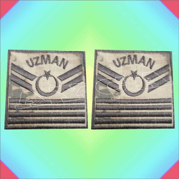 YENİ JANDARMA KAMUFLAJ UZMAN ÇAVUŞ 4 KADEME RÜTBE